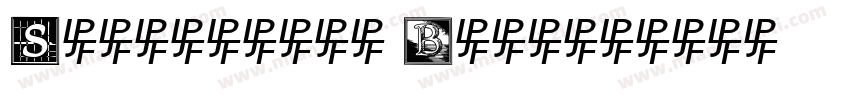 Shrewsbury Bold字体转换